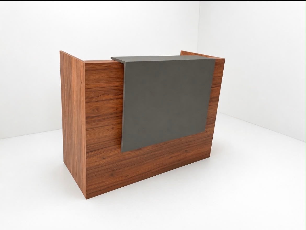 Balie Receptie ontvangstafel Modern bureau, Ophalen, Overige typen, Hout, Kabelgoot