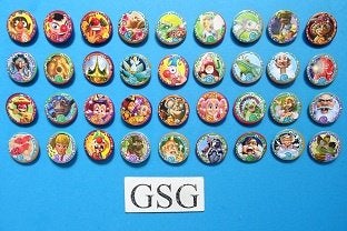 Set buttons Efteling nr. 50901-02, Ophalen, Zo goed als nieuw, Button of Speldje