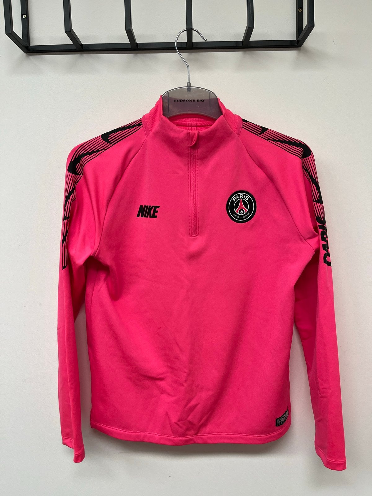 Paris Saint-Germain trainingstrui PSG Roze Maat L 147-158, Ophalen of Verzenden, Zo goed als nieuw, Trainingspak