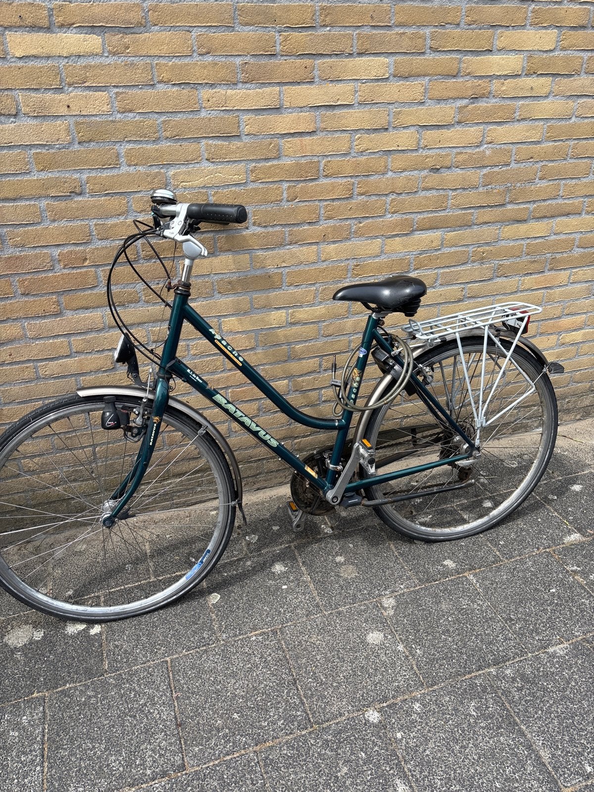 Batavus Apache damesfiets met 21 versnellingen&bagagedrager, Ophalen, Velgrem, Versnellingen, Batavus