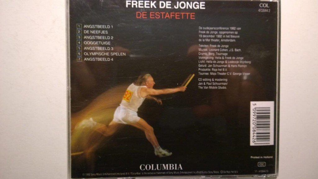 Freek de Jonge - De Estafette, Ophalen of Verzenden, Zo goed als nieuw