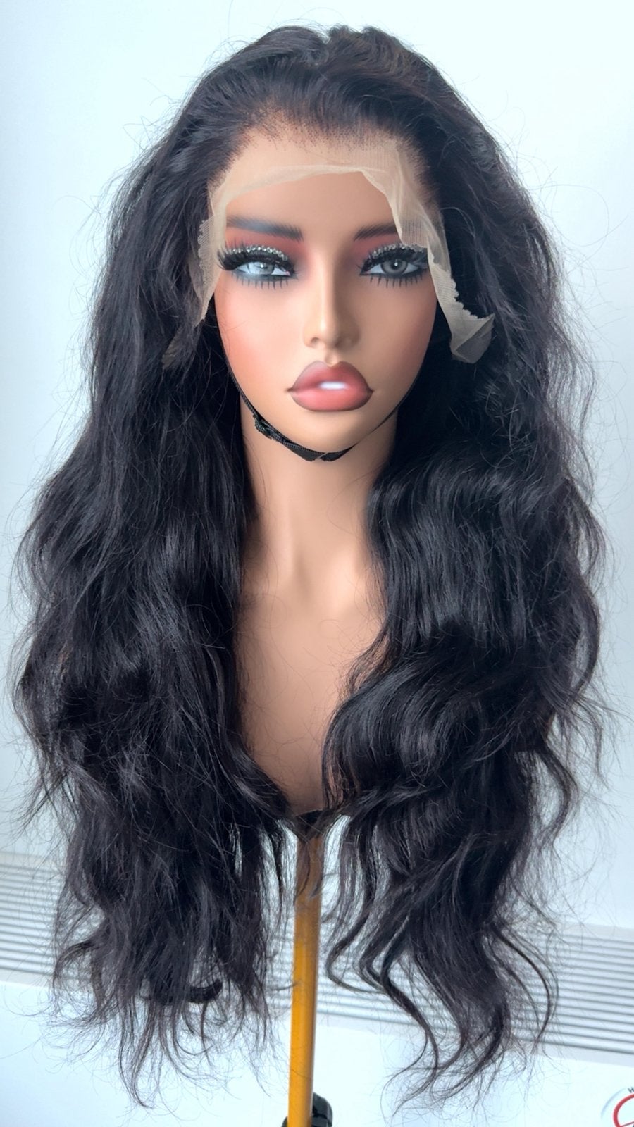 Unprocessed Virgin Lace Front Wig, Ophalen of Verzenden, Nieuw, Pruik of Haarverlenging
