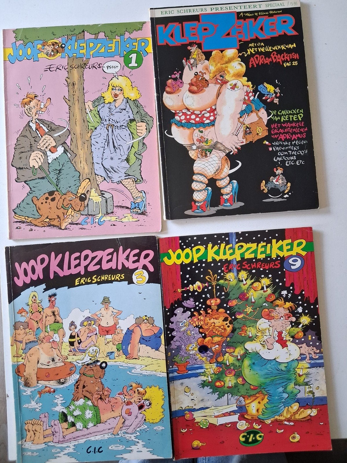 Joop Klepzeiker stripboeken - Eric Schreurs, Ophalen