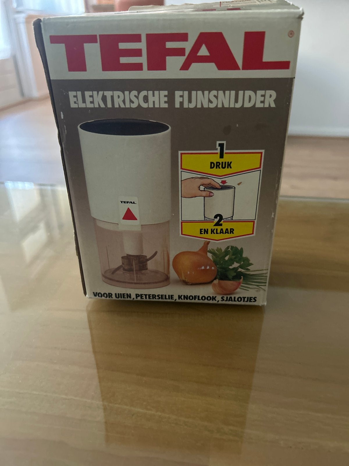 Tefal Elektrische Fijnsnijder - Nieuw in doos, Ophalen, Overige typen, Kunststof, Nieuw
