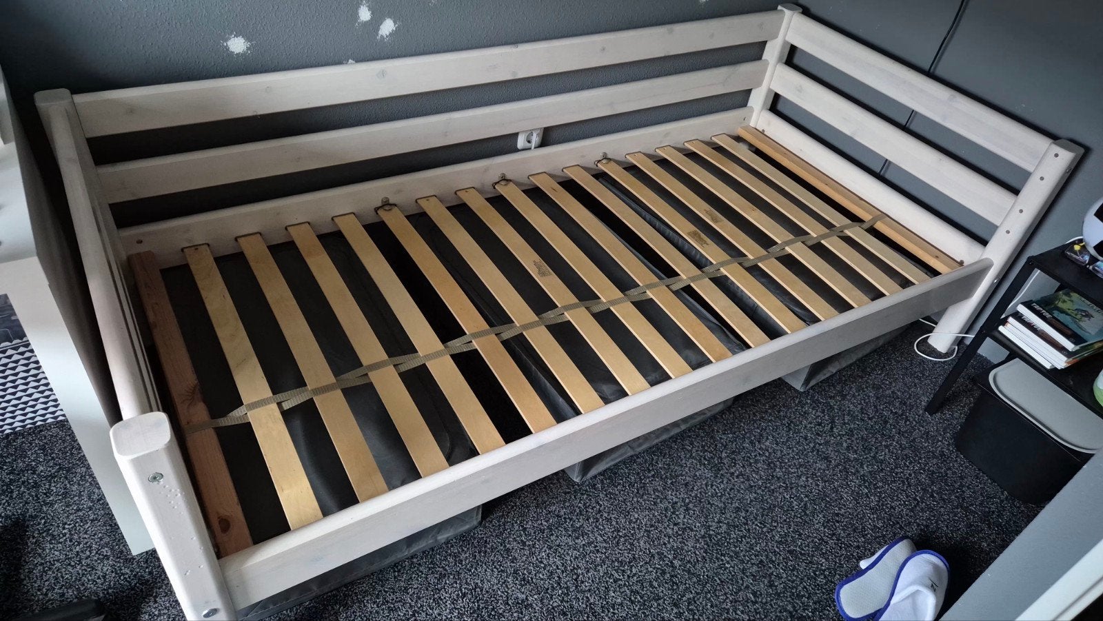 Flexa 1 persoonsbed, Ophalen, Gebruikt, 90 cm, Eenpersoons