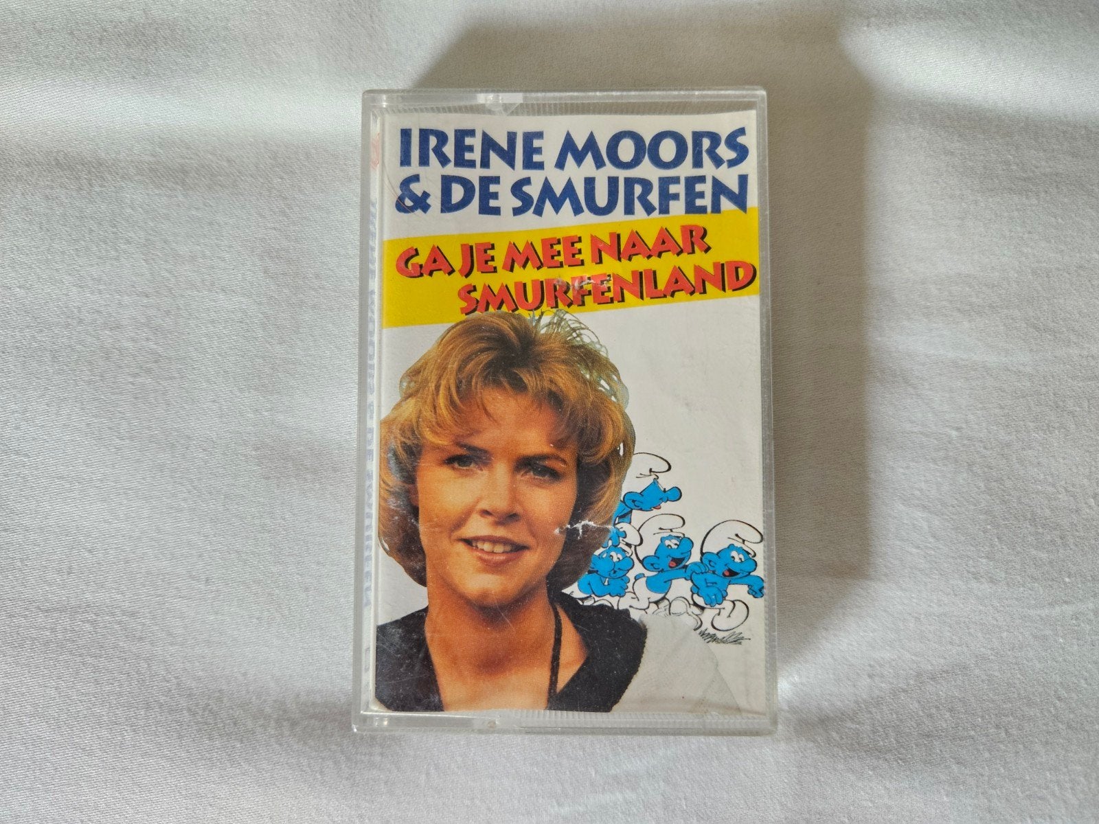 Irene moors & de smurfen - cassettebandje, Gebruikt, Kinderen en Jeugd, 1 bandje, Ophalen of Verzenden
