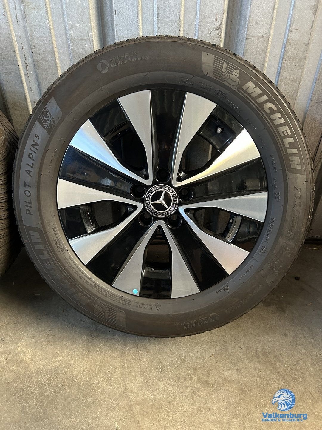 6-7mm! Originele Mercedes Vito V-klasse W447 EQV TPMS 17 inc, -, -, Banden en Velgen, 17 inch