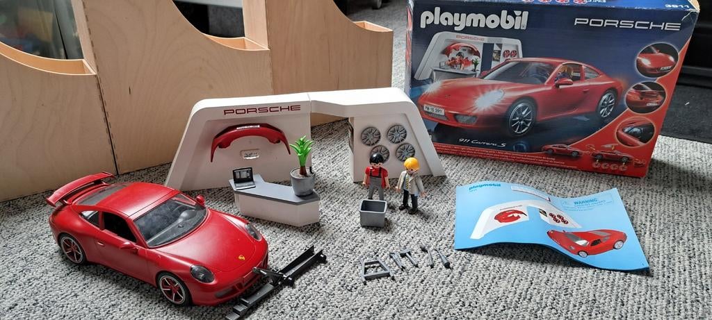 Playmobil 3911 Porche 911 Carrera S, Ophalen, Zo goed als nieuw, Complete set