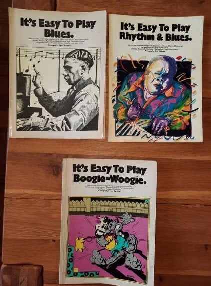 3 boeken piano It's easy to play-Blues boogie woogie, rhythm, Ophalen of Verzenden, Zo goed als nieuw, Artiest of Componist, Piano