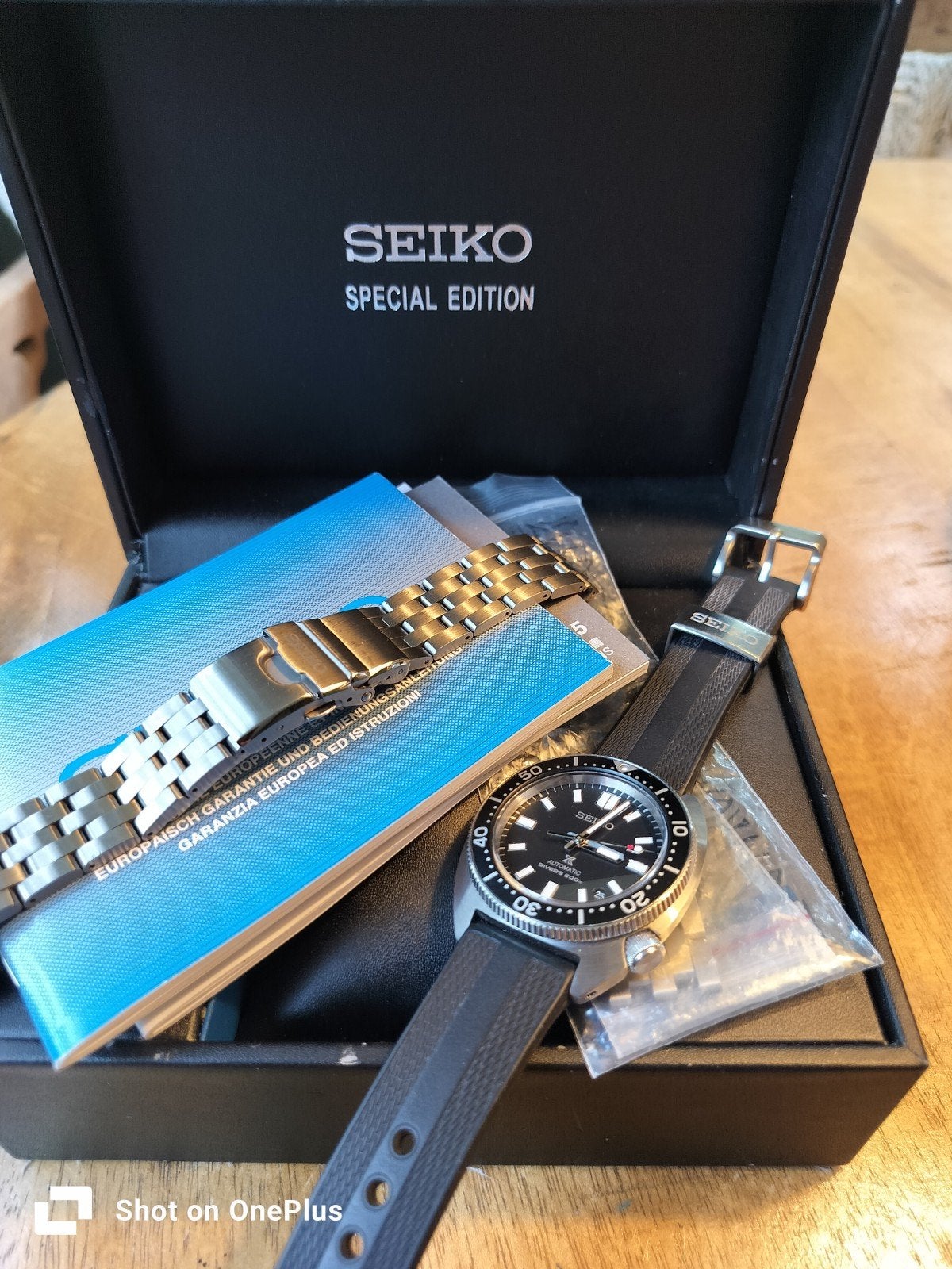 Prachtig Seiko "Baby Willard" SPB317J1 Horloge Full-set, Ophalen of Verzenden, Zo goed als nieuw, Staal, Seiko