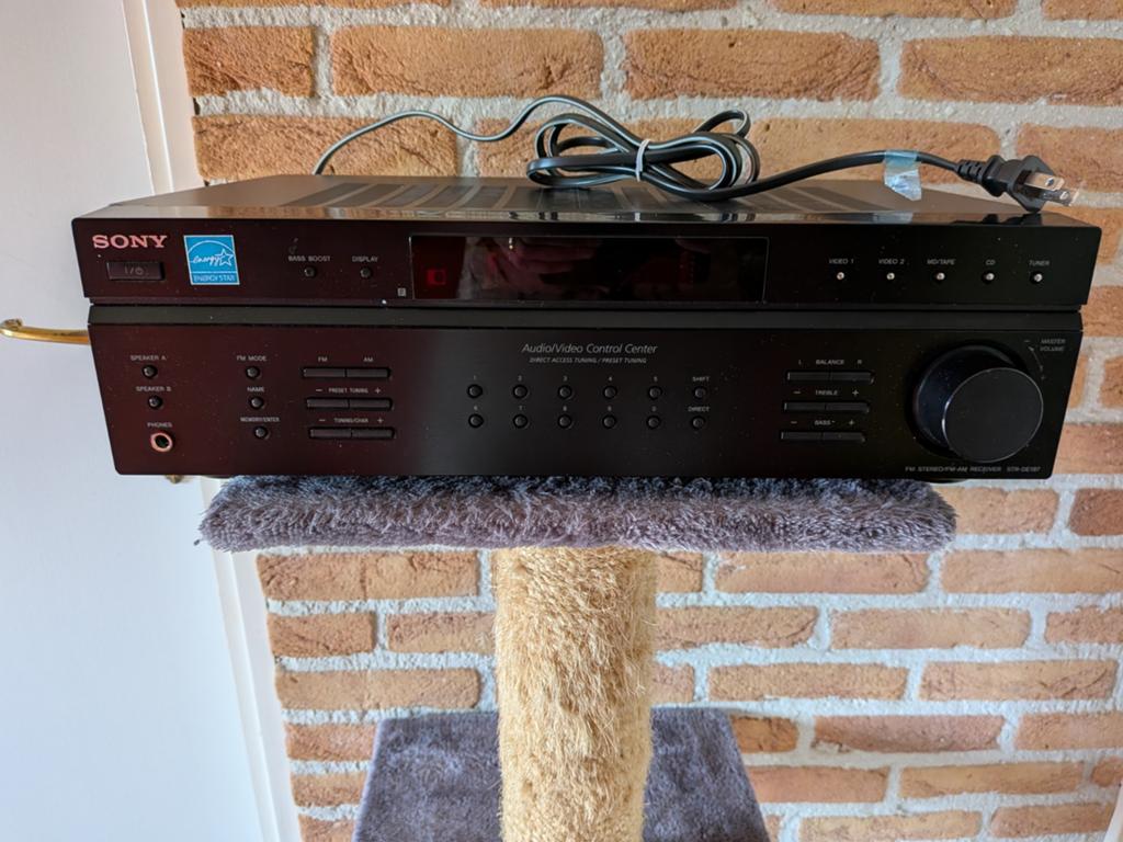 Sony (USA model) STR-DE197 receiver, Ophalen of Verzenden, Sony