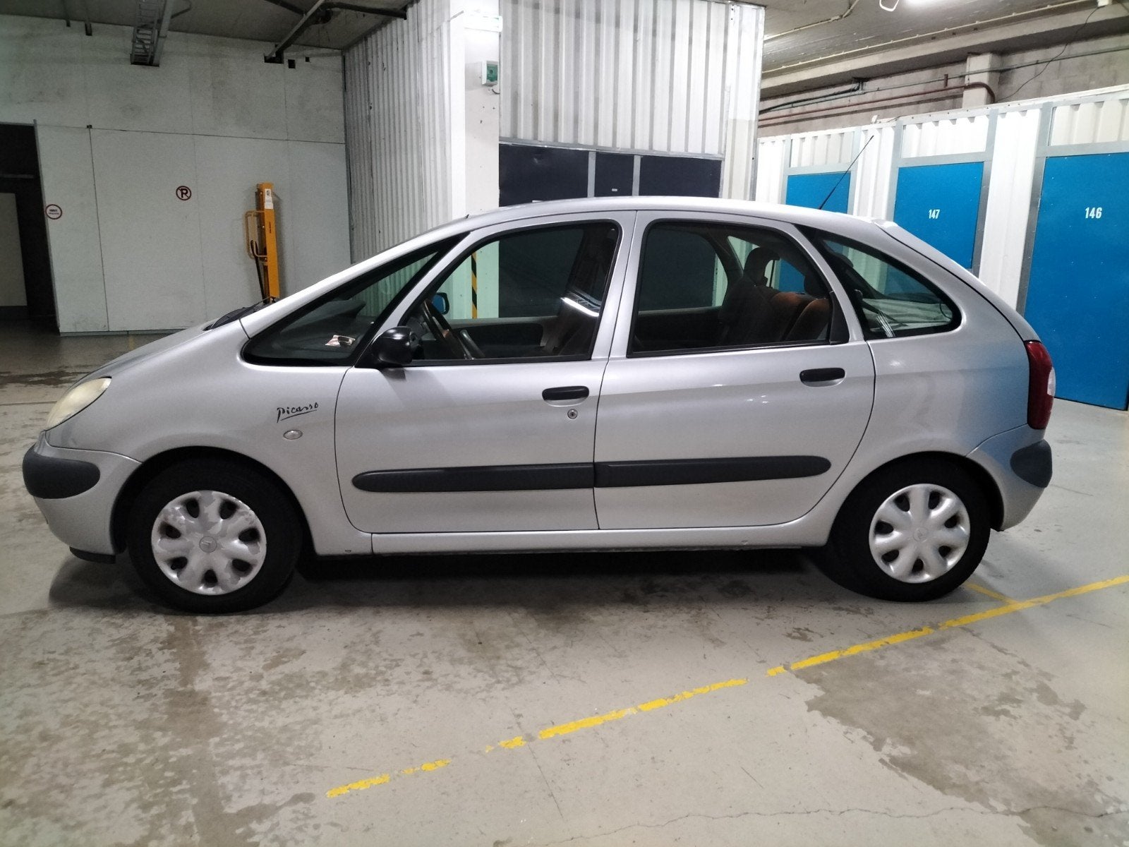 Citroën Xsara 1.6 I Picasso 70KW 2004 Grijs, Auto's, Stof, Xsara, Origineel Nederlands, Particulier