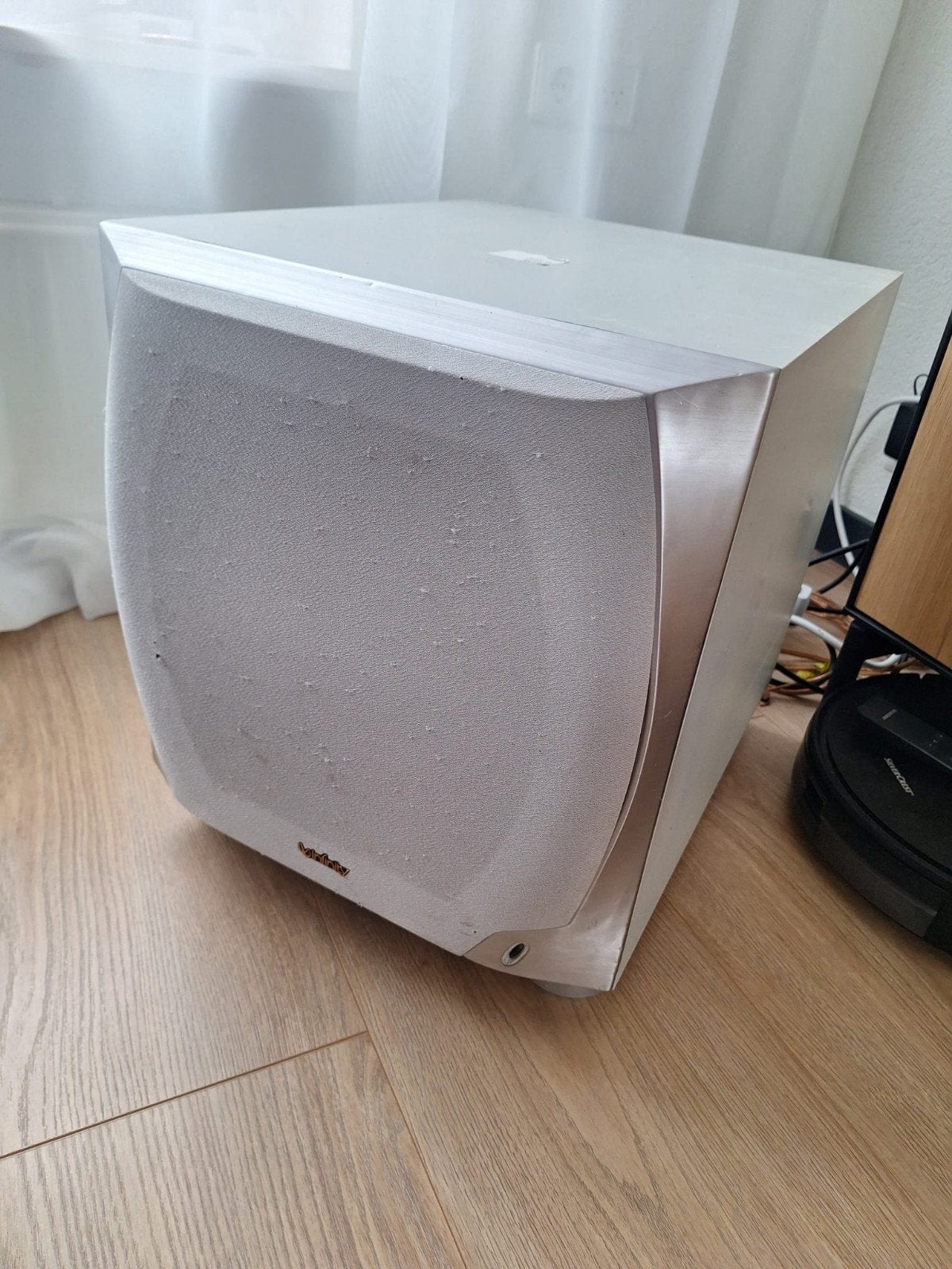 Infinity Modulus MS-1II speakerset met subwoofer (defect), Audio, Tv en Foto, Gebruikt, Ophalen of Verzenden, 60 tot 120 watt