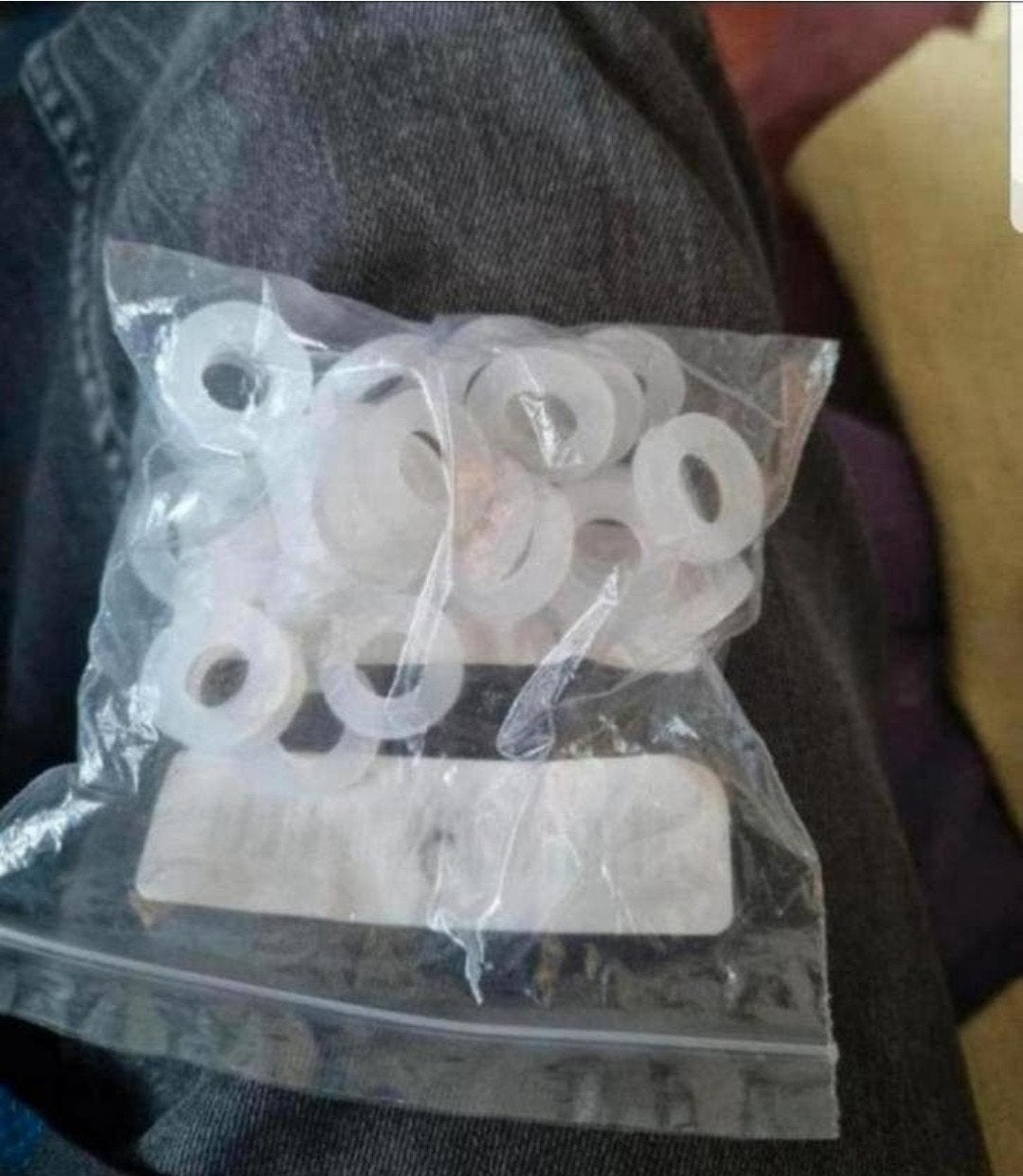 1 stuk witte Afdichting ring Siliconen 1/2 pijp €1,00 per st, Ophalen of Verzenden, Nieuw, Overige kleuren
