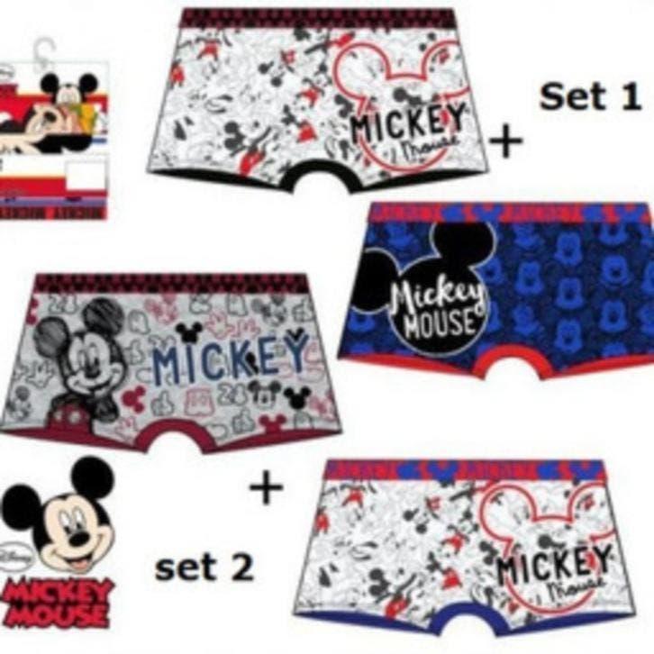 Mickey Mouse Boxershort (set van 2) - Maat 116/128, Kinderen en Baby's, Kinderkleding | Maat 116, Nacht- of Onderkleding, Nieuw