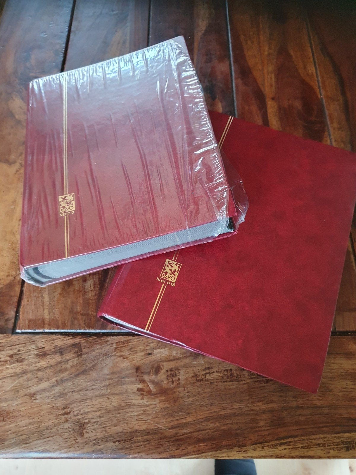 2 x DAVO NERO G POSTZEGELALBUMS, Verzenden, Nederland