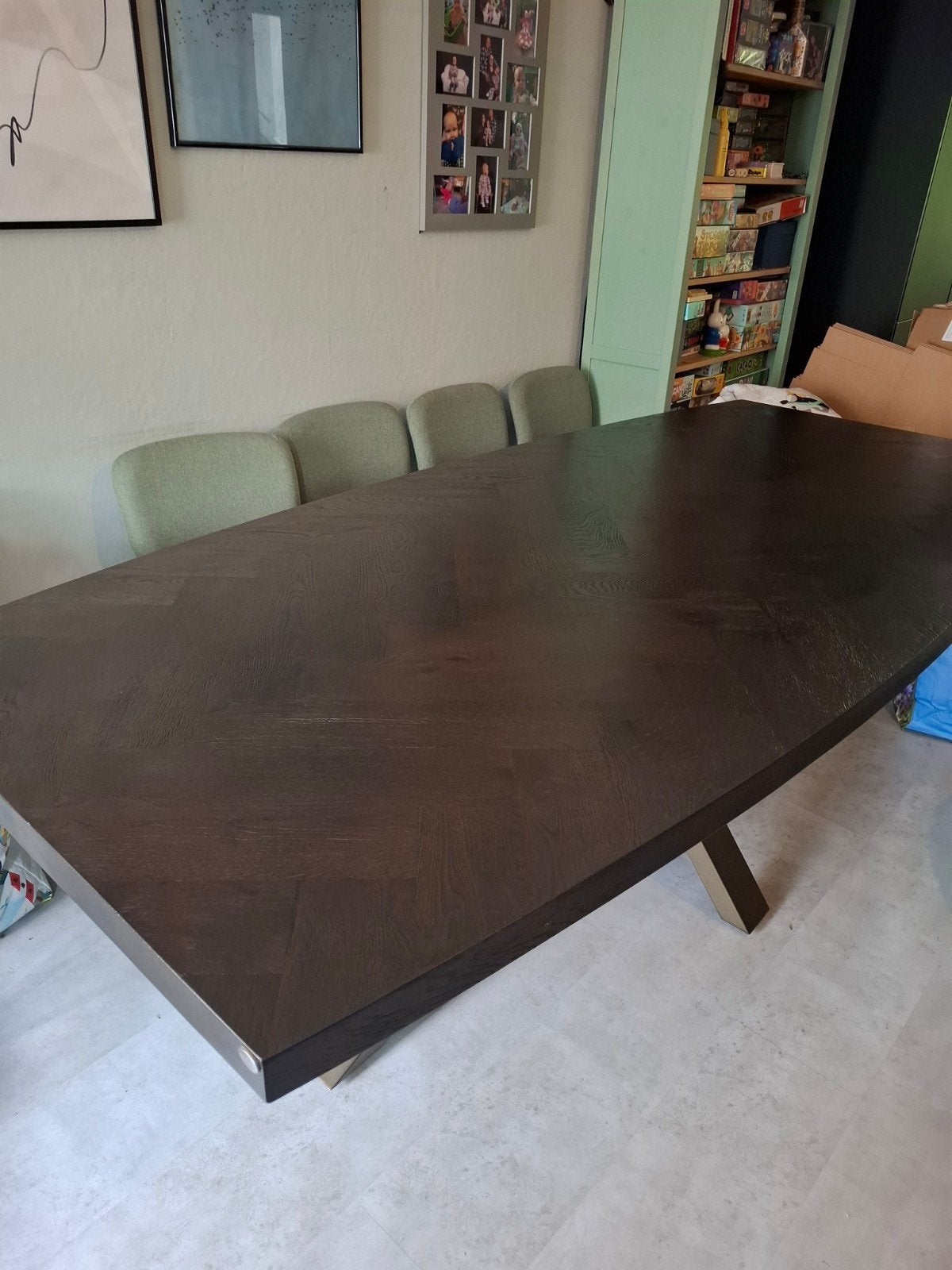 Onwijs gave grote eettafel van Henders & Hazel, Ophalen, 100 tot 150 cm, Eikenhout, 200 cm of meer
