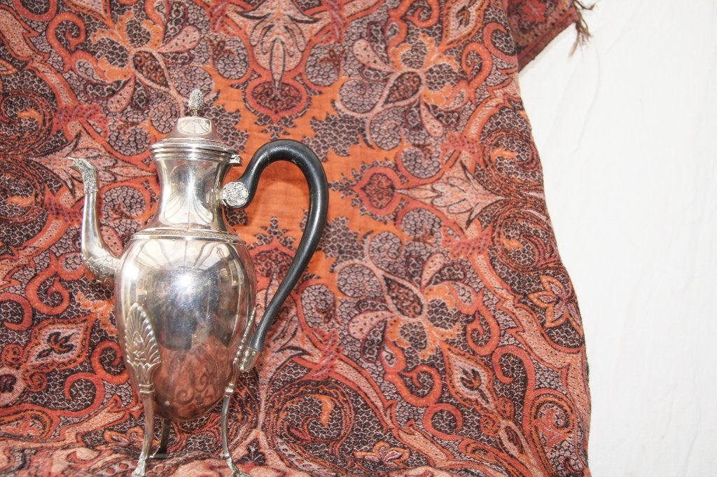 Koffiekanmet ebbenhouten handvat, Ophalen of Verzenden, Overige typen
