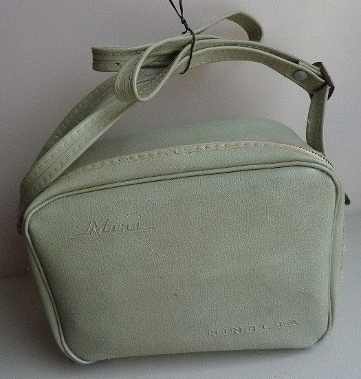 Vintage Minolta schoudertas., Verzamelen, Ophalen of Verzenden, 1940 tot 1960, Overige typen
