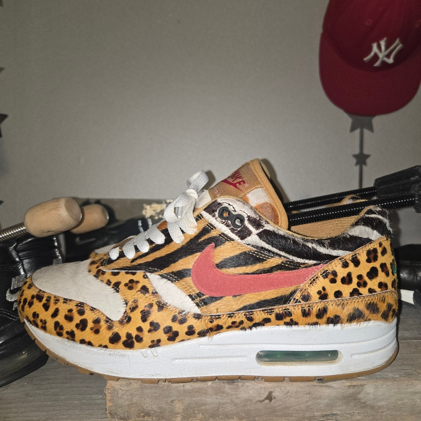 Nike Air Max 1 Animal Pack 1.0 Soleswap, Nike air max, Bruin, Ophalen of Verzenden, Zo goed als nieuw