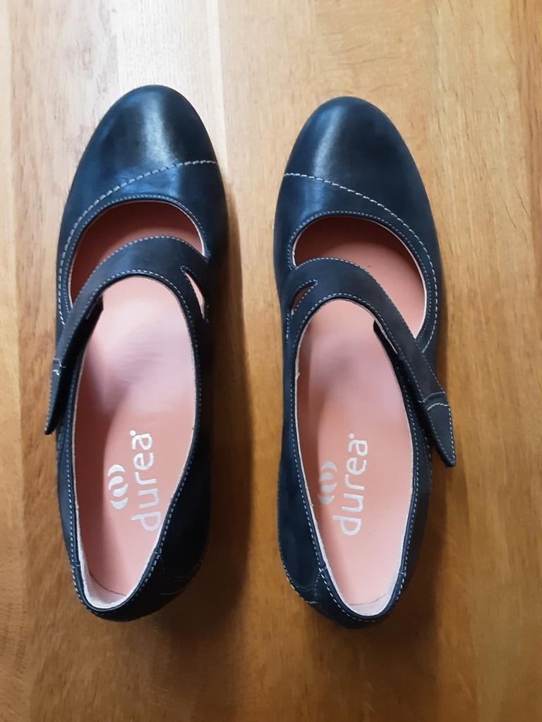 Durea damesschoenen maat 38 - Comfortabel en stijlvol, Durea, Schoenen met lage hakken, Blauw, Ophalen of Verzenden