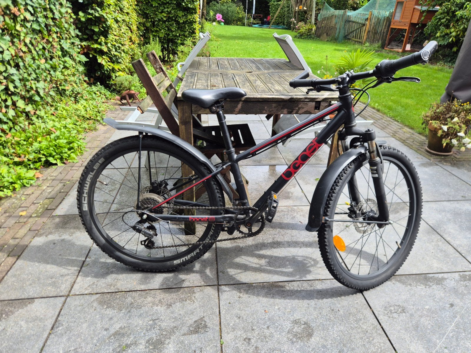 Bike Fun The Beast jongensfiets 24 inch, Ophalen, Gebruikt, Velgrem