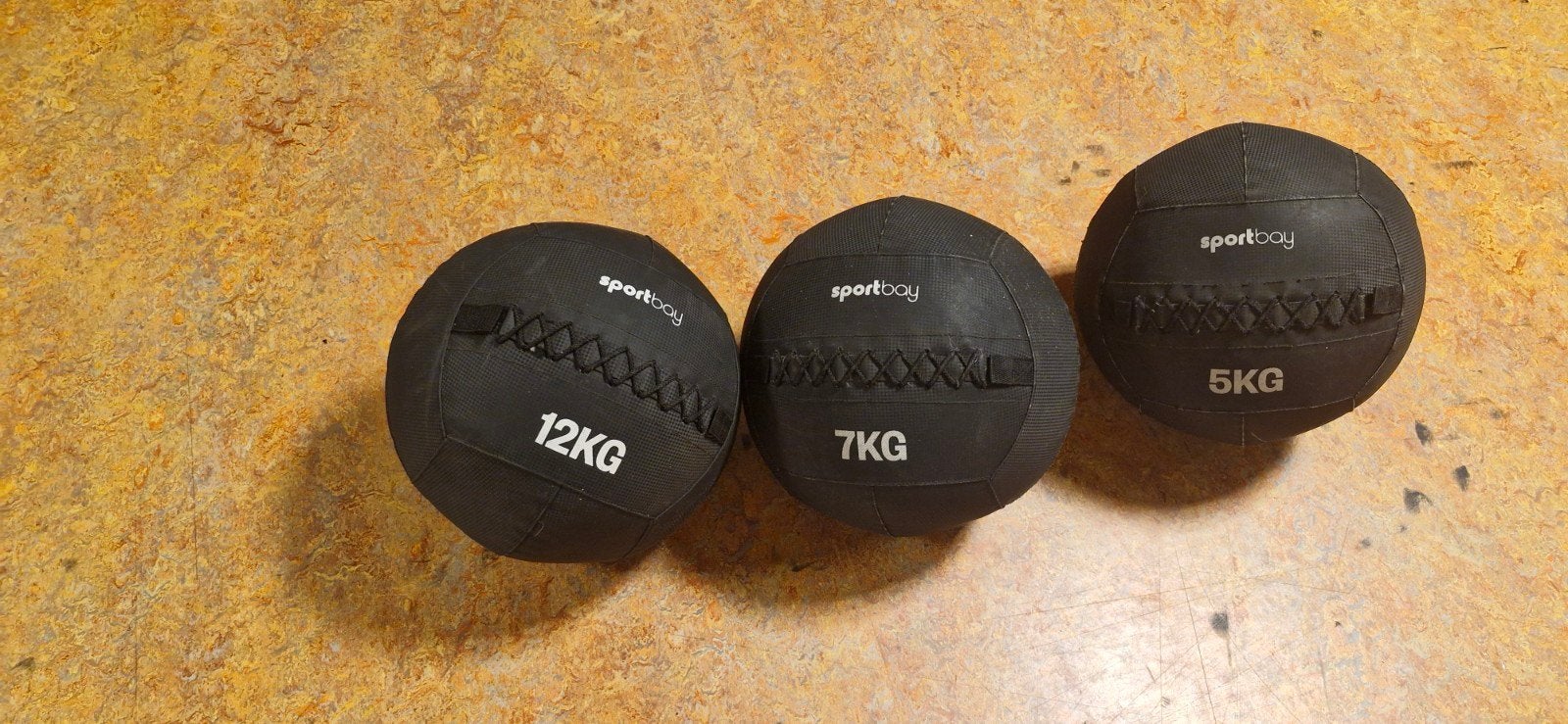 Set van 3 Sportbay Wall Balls CrossFit - Hyrox, Ophalen, Gebruikt, Benen, Medicijnbal