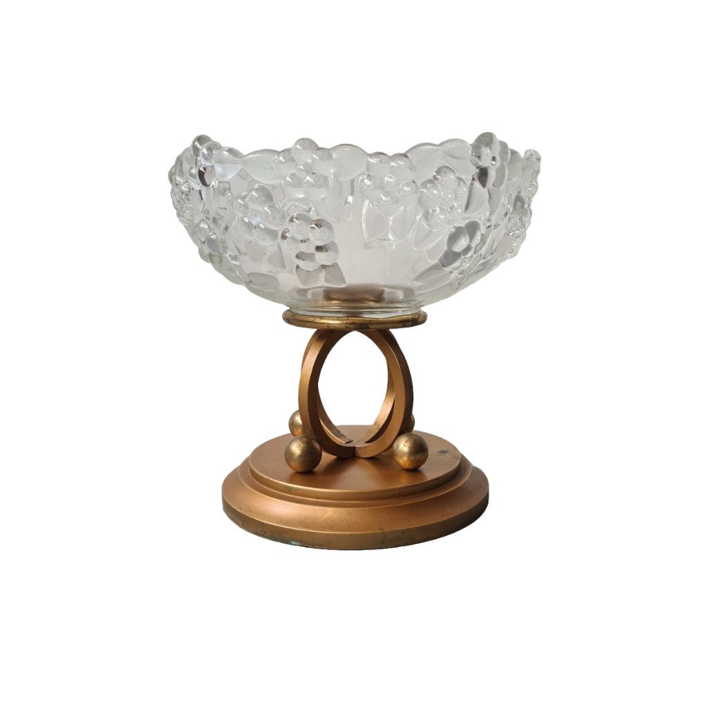 Duits Art Deco Mikasa kristallen fruitschaal, jaren 30, Ophalen of Verzenden