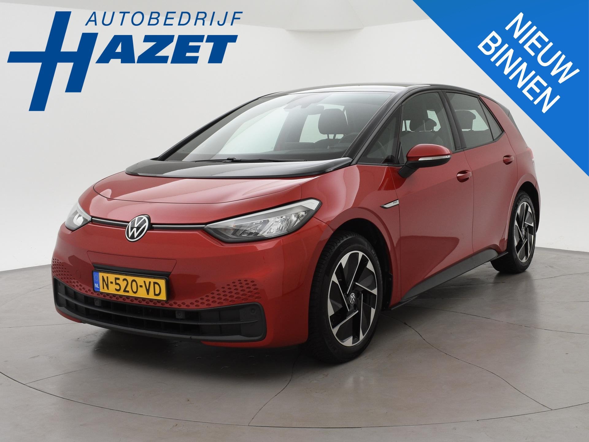 Volkswagen ID.3 PRO 58 KWH + SFEERVERLICHTING | HEAD-UP | AD, Auto's, Volkswagen, Automaat, 145 pk, Gebruikt, 1712 kg