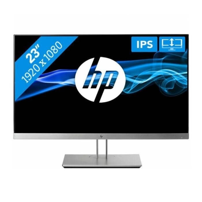 2x HP E233 Monitor, Computers en Software, Gebruikt, IPS, In hoogte verstelbaar, Full HD