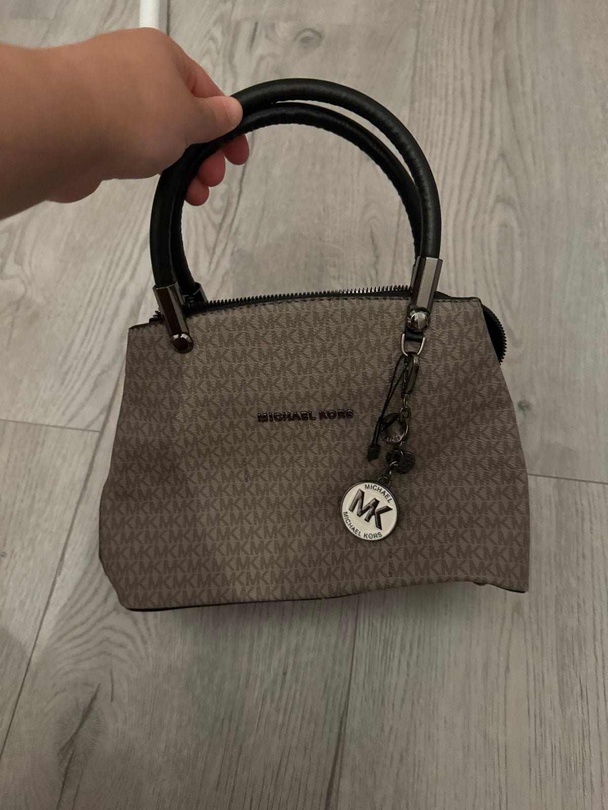 Mooie Michael Kors look-alike handtas ( Wel nep), Verzenden, Zo goed als nieuw, Bruin, Handtas
