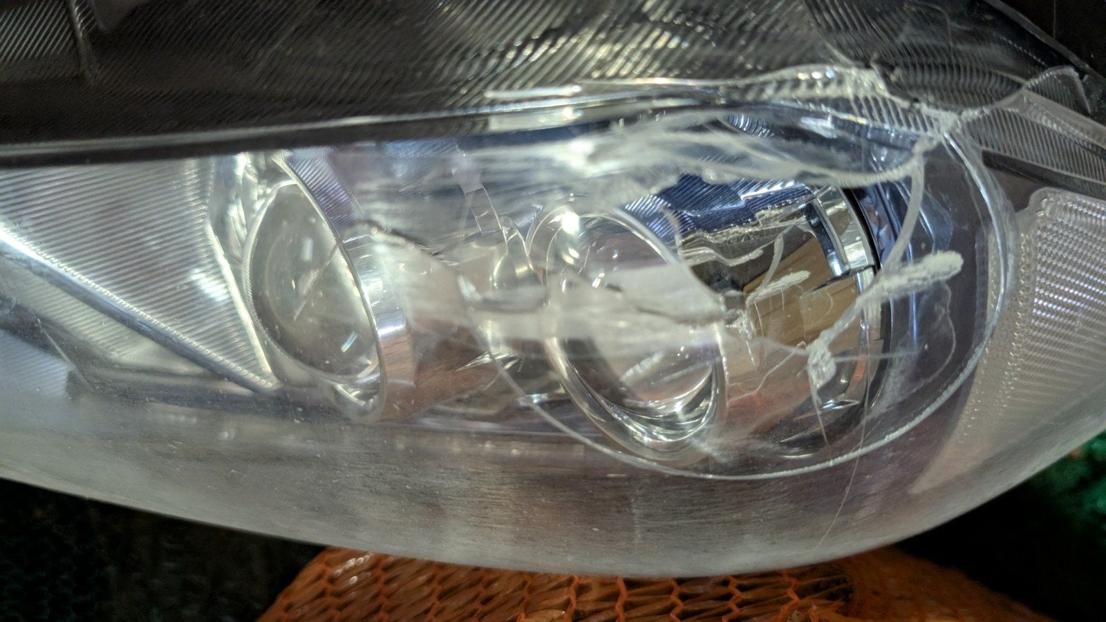 Toyota Prius 3 Xenon LED Koplamp Rechts - Defect Glas, Ophalen of Verzenden