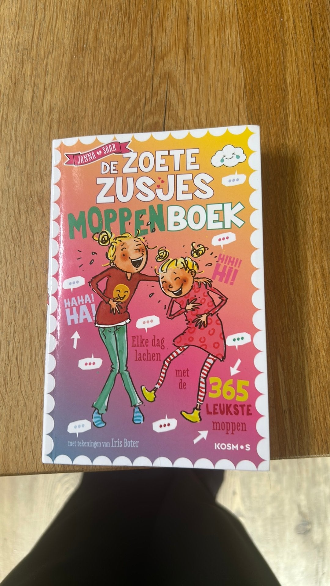 De Zoete Zusjes Moppenboek – 365 leukste moppen, Boeken, Ophalen, Zo goed als nieuw, Moppen