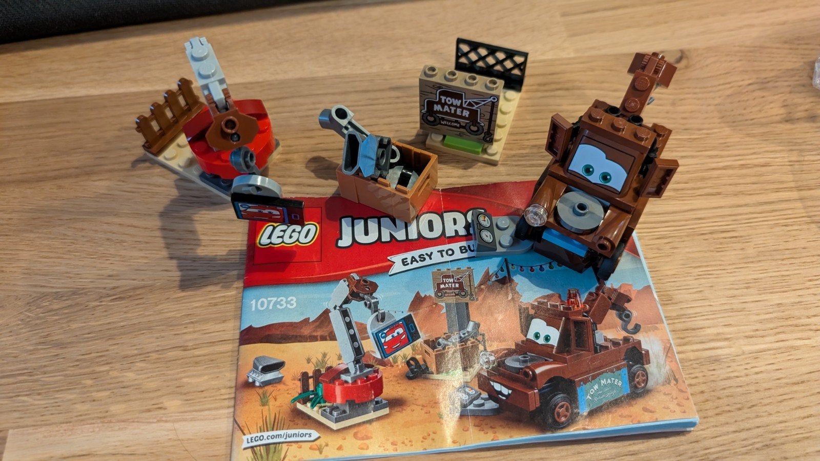 Cars Lego set 10733, Ophalen of Verzenden