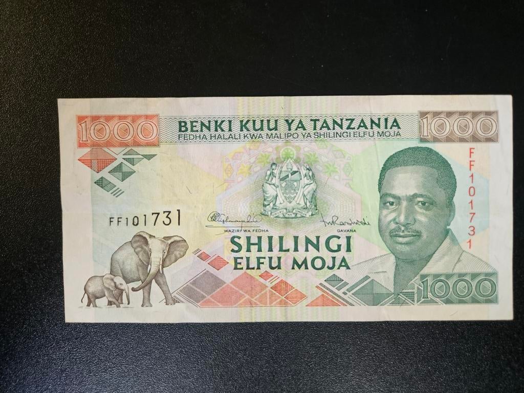 Tanzania pick 27b 1993, Ophalen of Verzenden, Tanzania, Los biljet