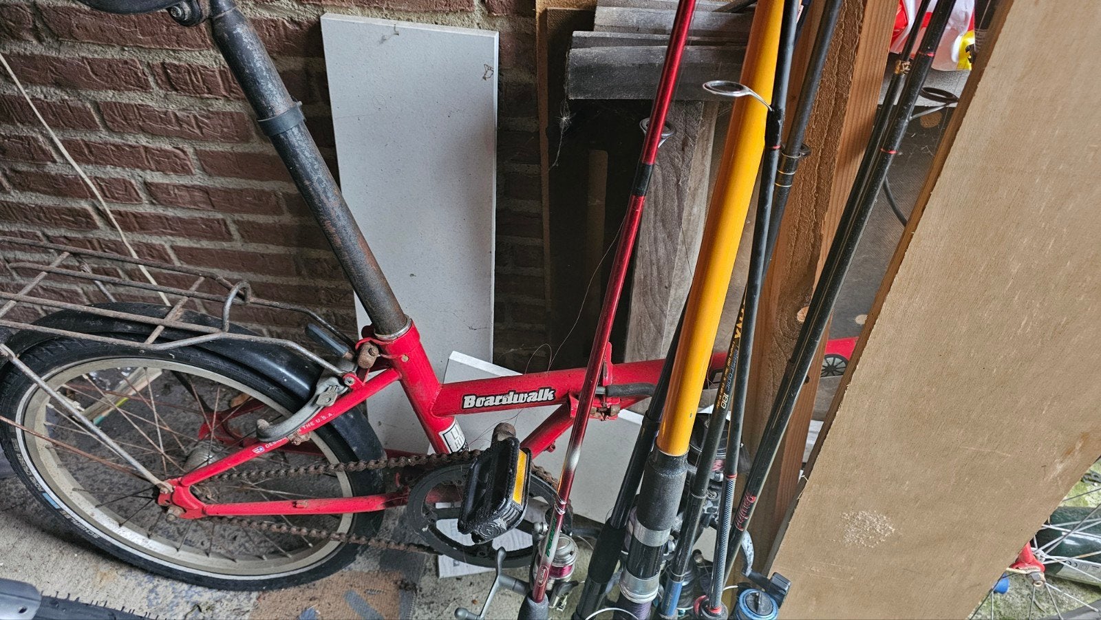 Beardwalk vouwfiets - Handig en compact, Overige merken, 20 inch of meer, Gebruikt, Ophalen of Verzenden