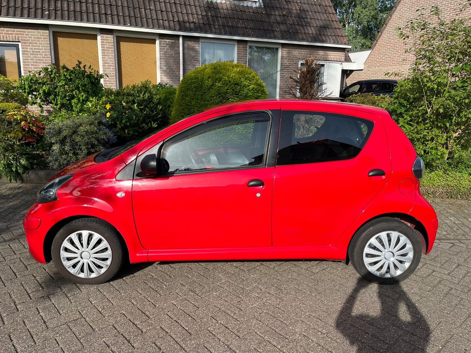 Toyota Aygo 2011 origineel nl 87500km!!, Auto's, Toyota, Voorwielaandrijving, Stof, Zwart, 4 stoelen