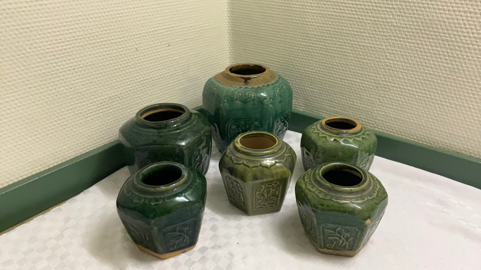 Gemberpotten, chinees, 19 de en 20 ste eeuw, vintage, Ophalen of Verzenden