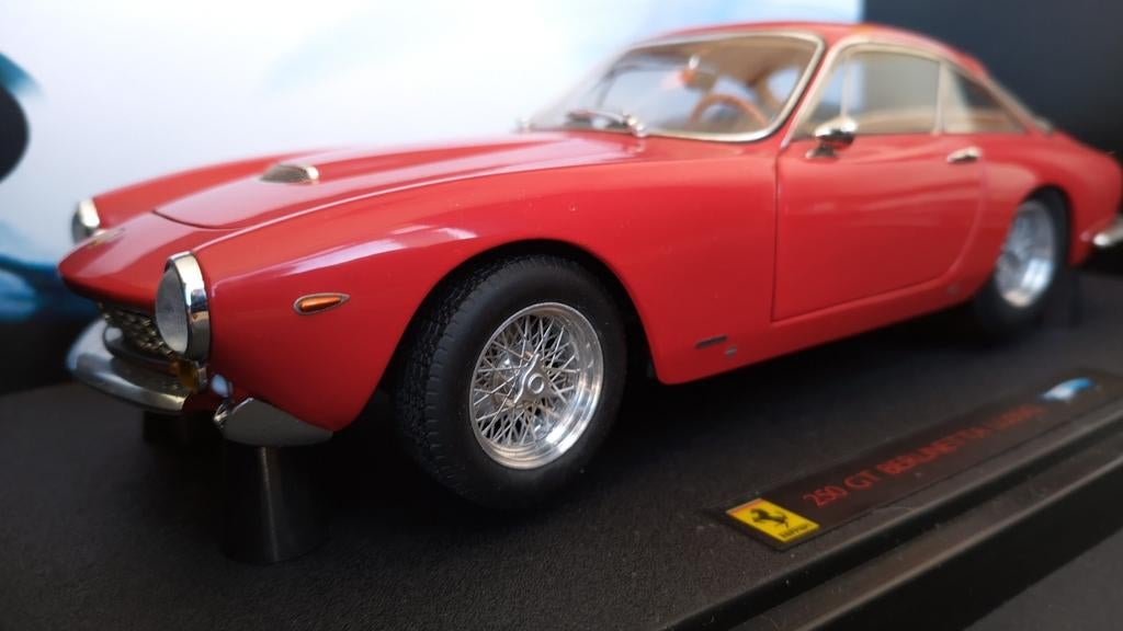 Ferrari 250 Berlinetta Lusso 1:18 Hot Wheels Elite Pol, Auto, Verzenden, Nieuw, Hot Wheels