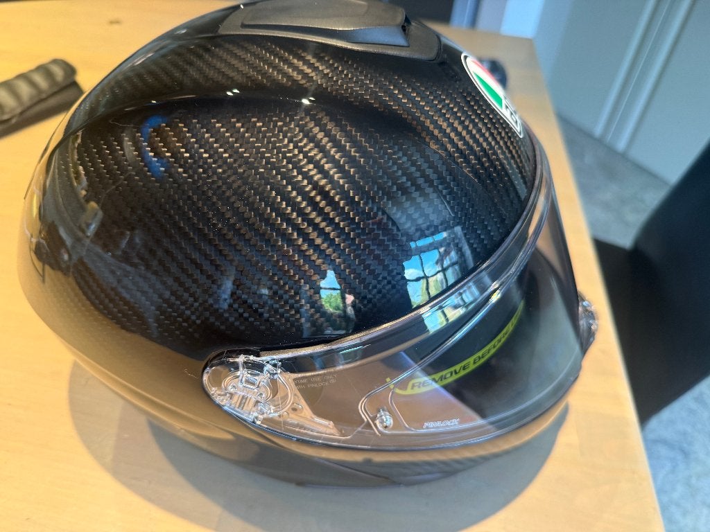 AGV carbon helm, Ophalen, Dames, Nieuw zonder kaartje, L