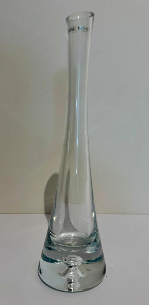 Krosno Bonny design vaas – Polen, Ophalen of Verzenden, Zo goed als nieuw, Overige kleuren, Glas