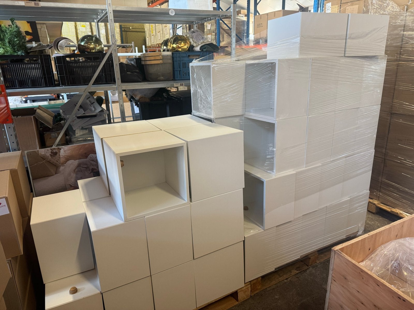 Witte kubus opbergkasten, gratis afhalen!, Ophalen, Nieuw