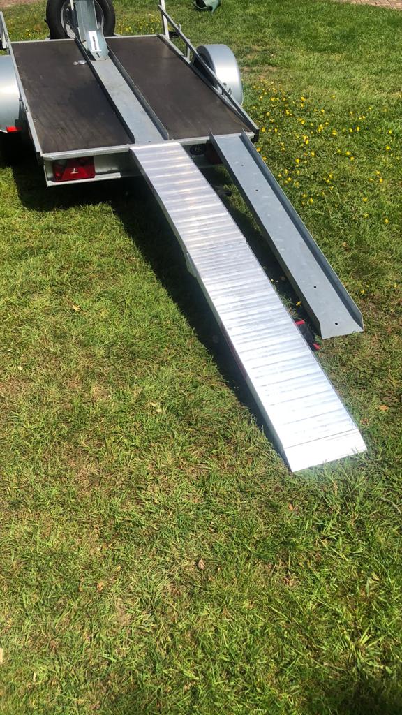 Acebikes ramp pro opklapbaar aluminium. Zo goed als nieuw., Auto diversen, Aanhangers en Bagagewagens, Zo goed als nieuw, Ophalen