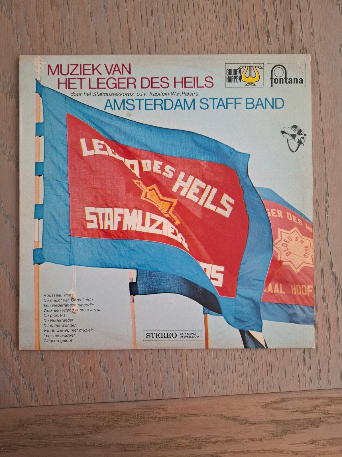 Muziek van het Leger des Heils - Amsterdam Staff Band LP, Ophalen of Verzenden, Gebruikt, 12 inch, LP