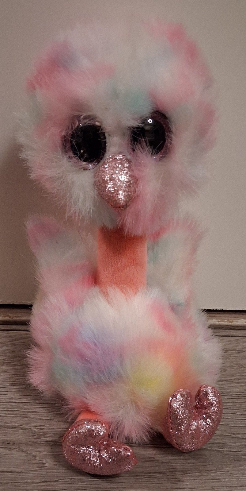 ty beanie boo vogel Avery 16 cm, Overige karakters, Overige typen, Ophalen of Verzenden, Zo goed als nieuw