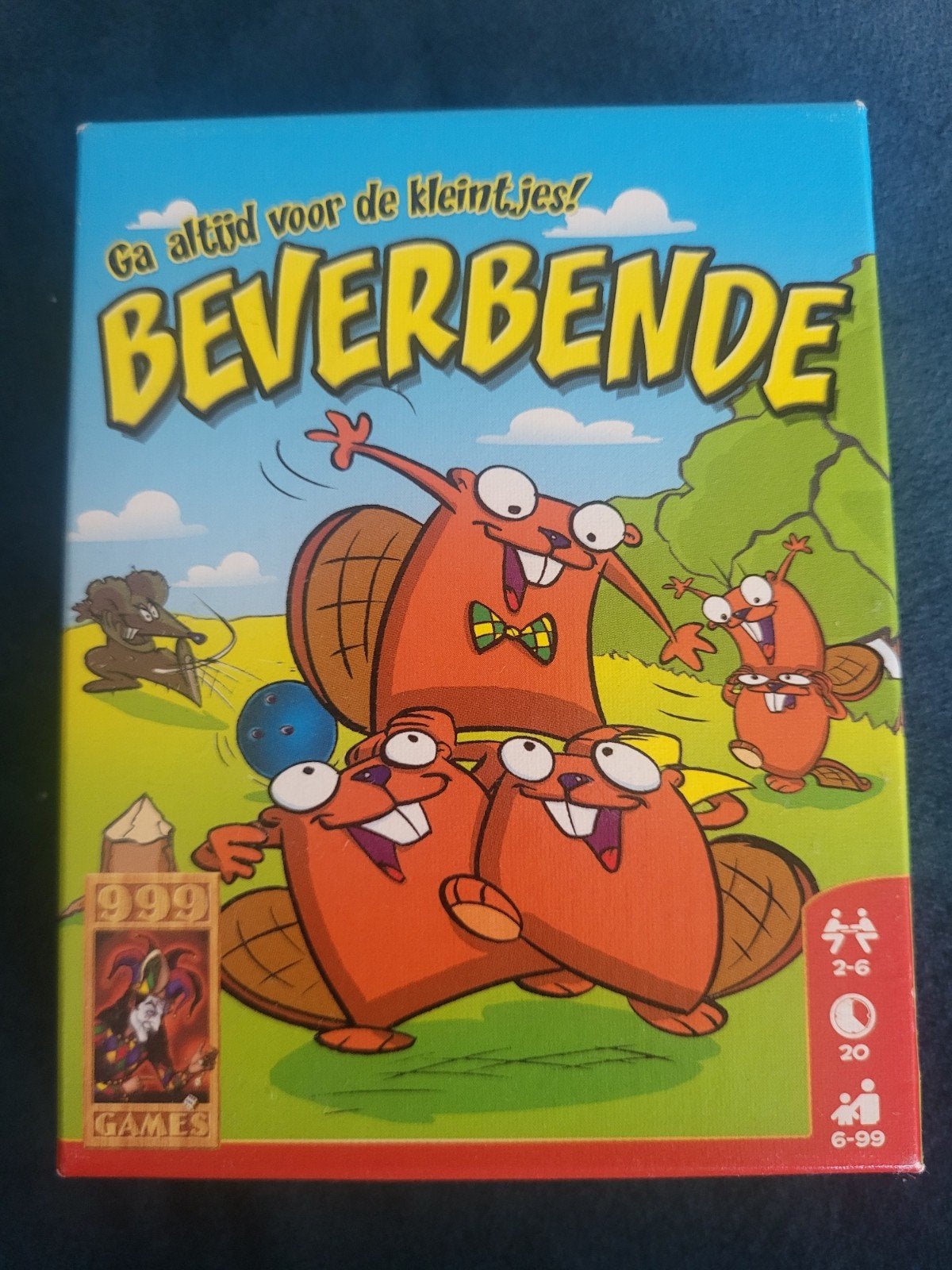 Beverbende Kaartspel - Tactiek & Geheugen, Hobby en Vrije tijd, Een of twee spelers, Ophalen of Verzenden, Zo goed als nieuw, 999 Games