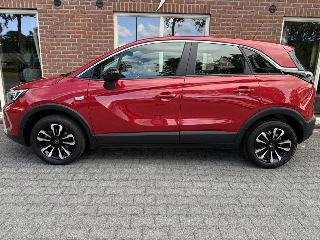 Opel Crossland 1.2 Turbo Bns Eleg. TREKHAAK / 1/2LEER / FULL, Auto's, Gebruikt, 1199 cc, Leder en Stof, Origineel Nederlands