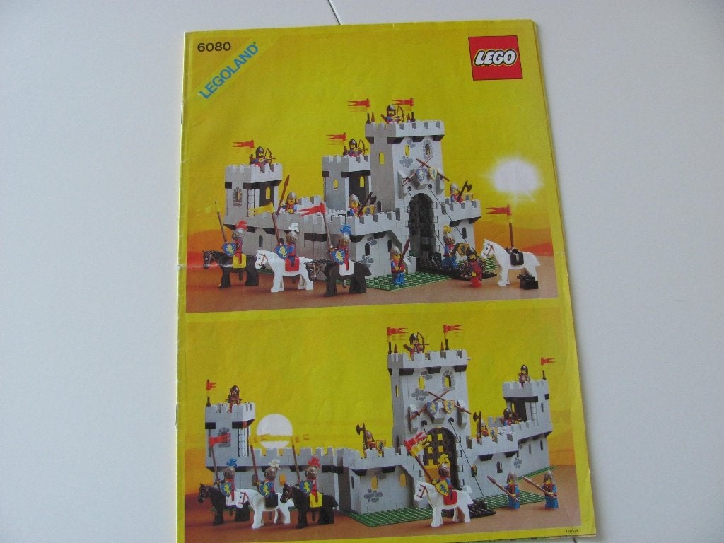 Lego Beschrijving 6080 Koningskasteel uit 1984, Kinderen en Baby's, Speelgoed | Duplo en Lego, Lego, Ophalen of Verzenden, Zo goed als nieuw