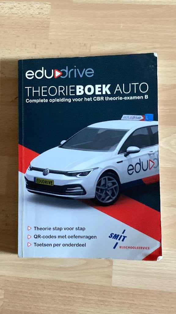 Auto theorieboek, Ophalen, Zo goed als nieuw, Algemeen