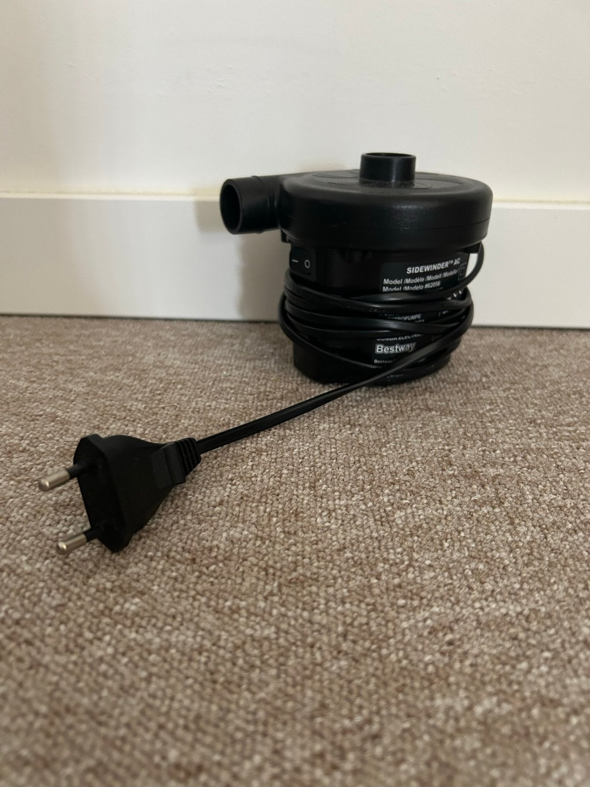 Bestway Sidewinder AC elektrische pomp, Ophalen of Verzenden, Gebruikt
